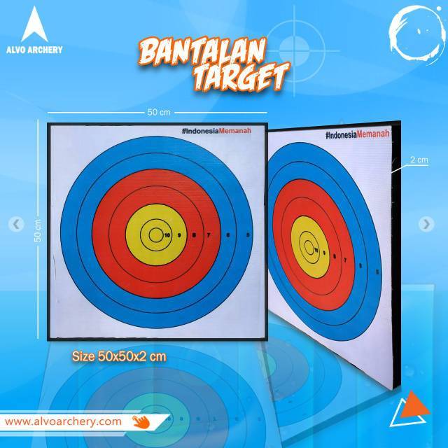 Detail Papan Target Panahan Nomer 39