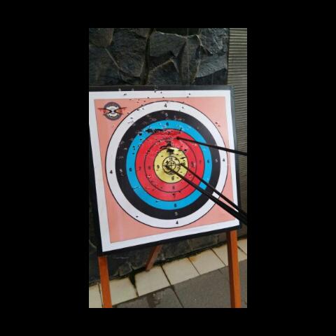 Detail Papan Target Panahan Nomer 40