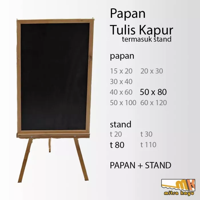 Detail Papan Tulis Kapur Nomer 33