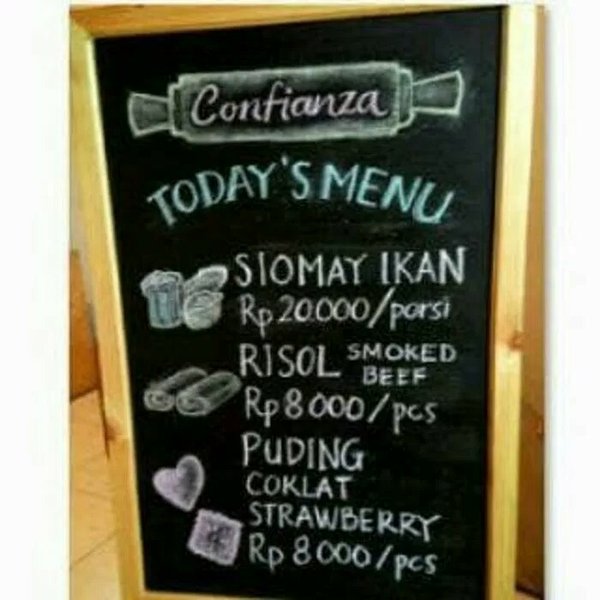 Detail Papan Tulis Menu Cafe Nomer 6