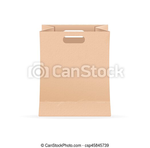 Detail Paper Bag Vector Template Free Nomer 11