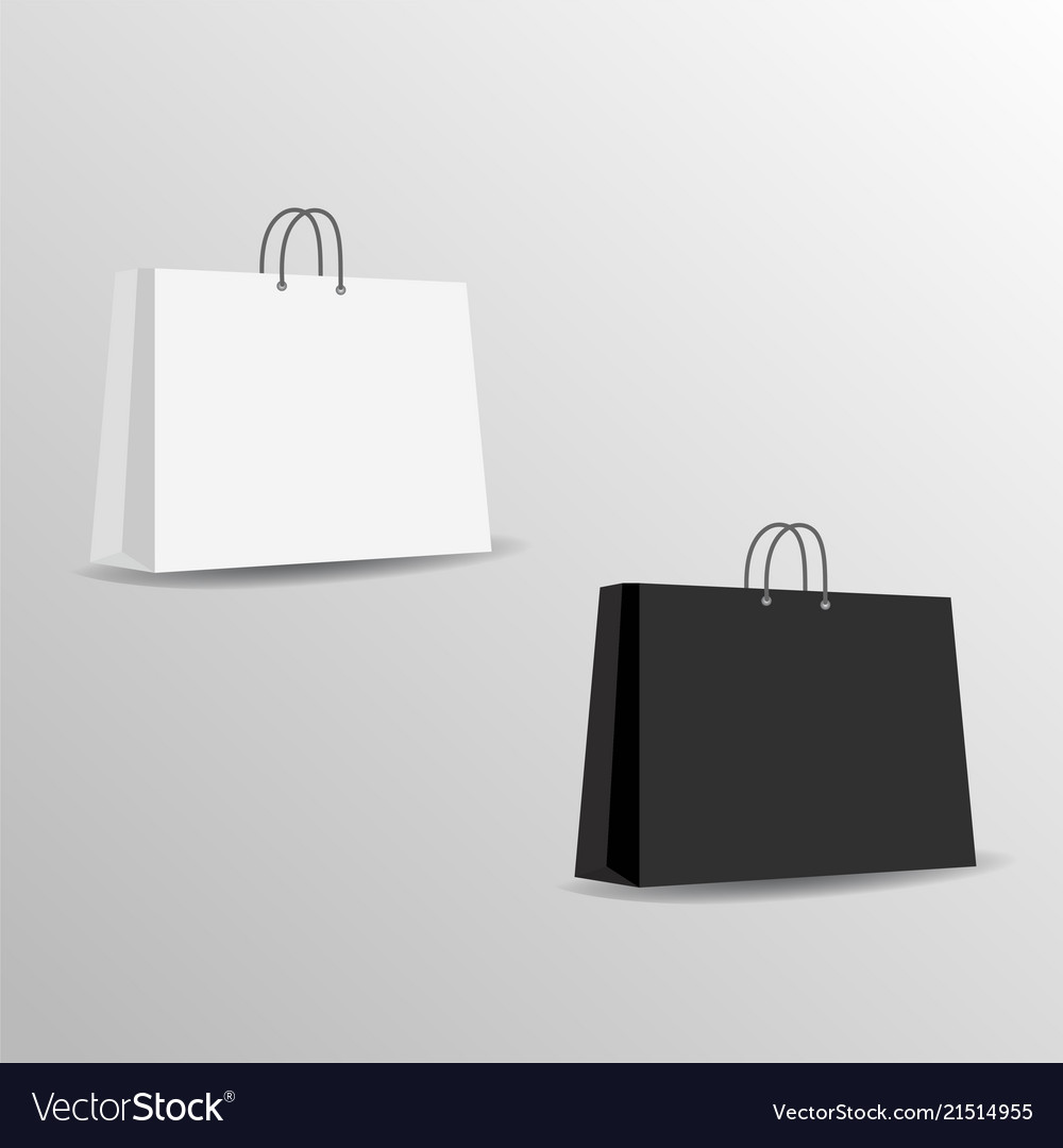 Detail Paper Bag Vector Template Free Nomer 17