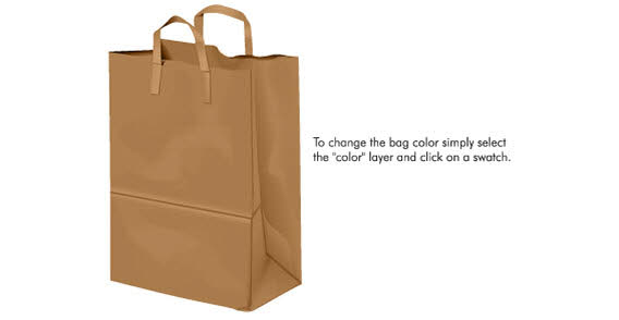 Detail Paper Bag Vector Template Free Nomer 18