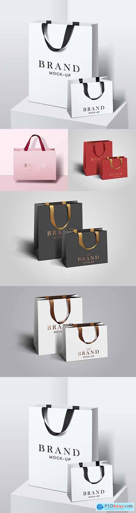 Detail Paper Bag Vector Template Free Nomer 22