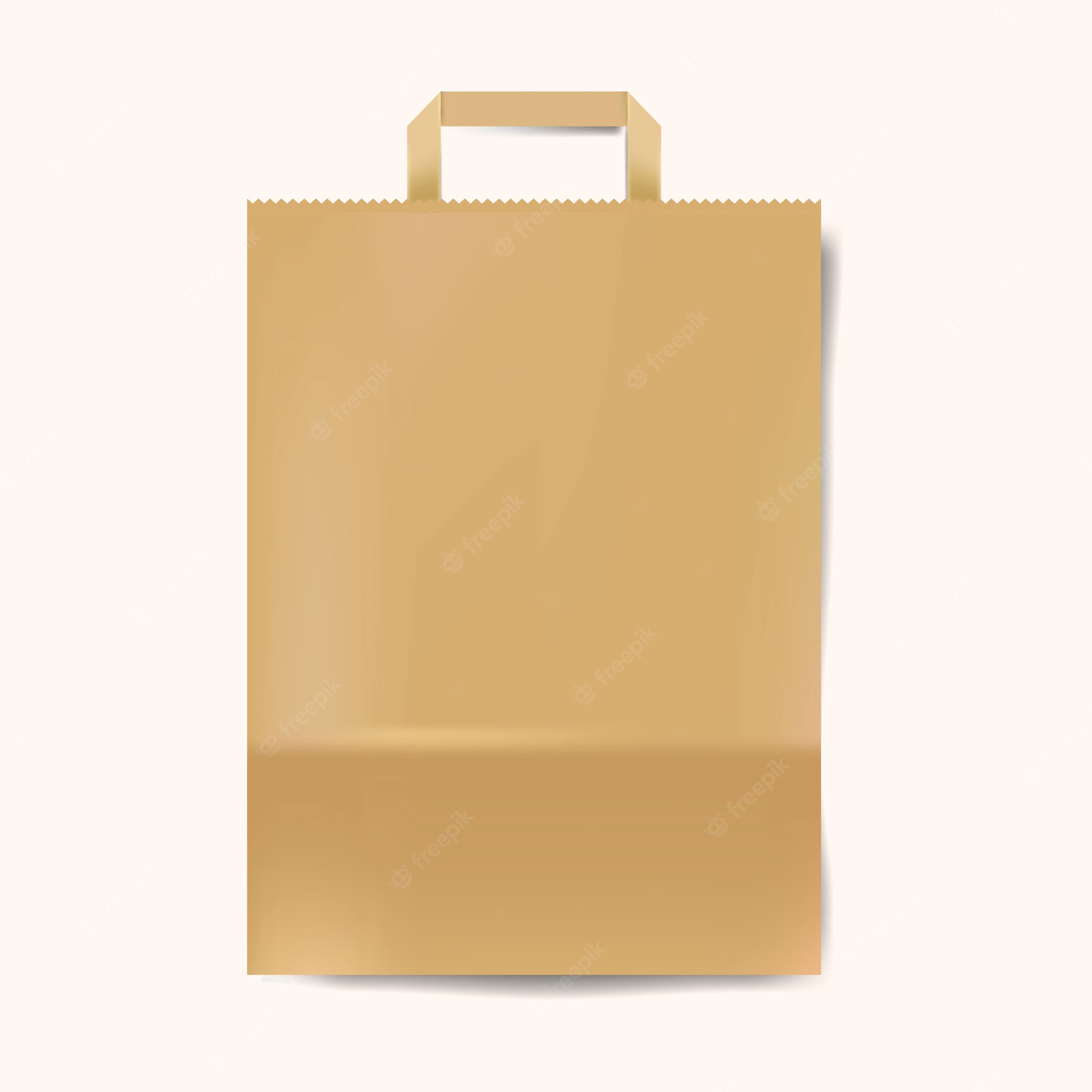Detail Paper Bag Vector Template Free Nomer 4