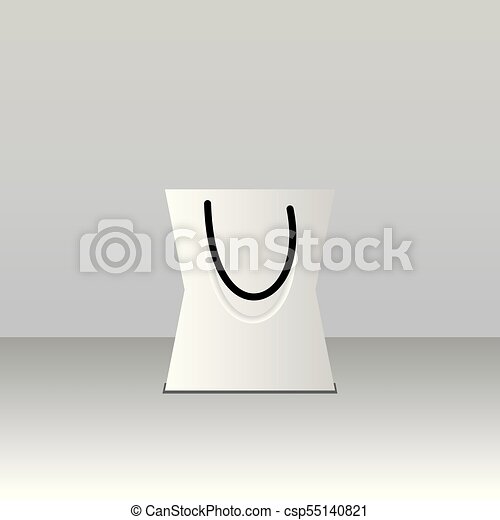 Detail Paper Bag Vector Template Free Nomer 38