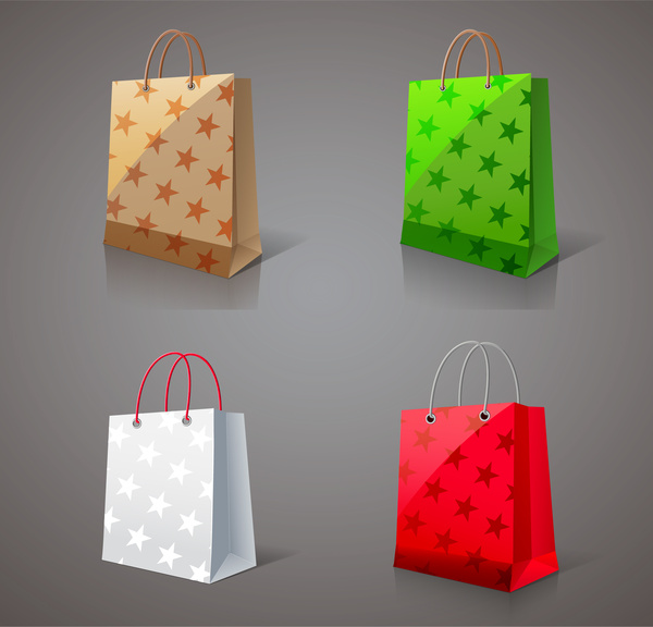 Detail Paper Bag Vector Template Free Nomer 39