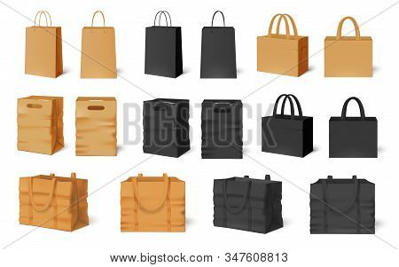Detail Paper Bag Vector Template Free Nomer 42