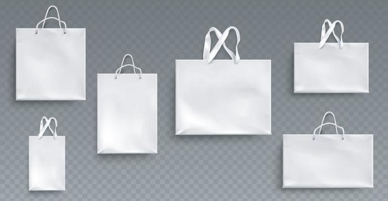 Detail Paper Bag Vector Template Free Nomer 43