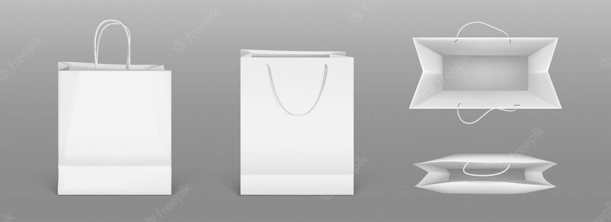 Detail Paper Bag Vector Template Free Nomer 6