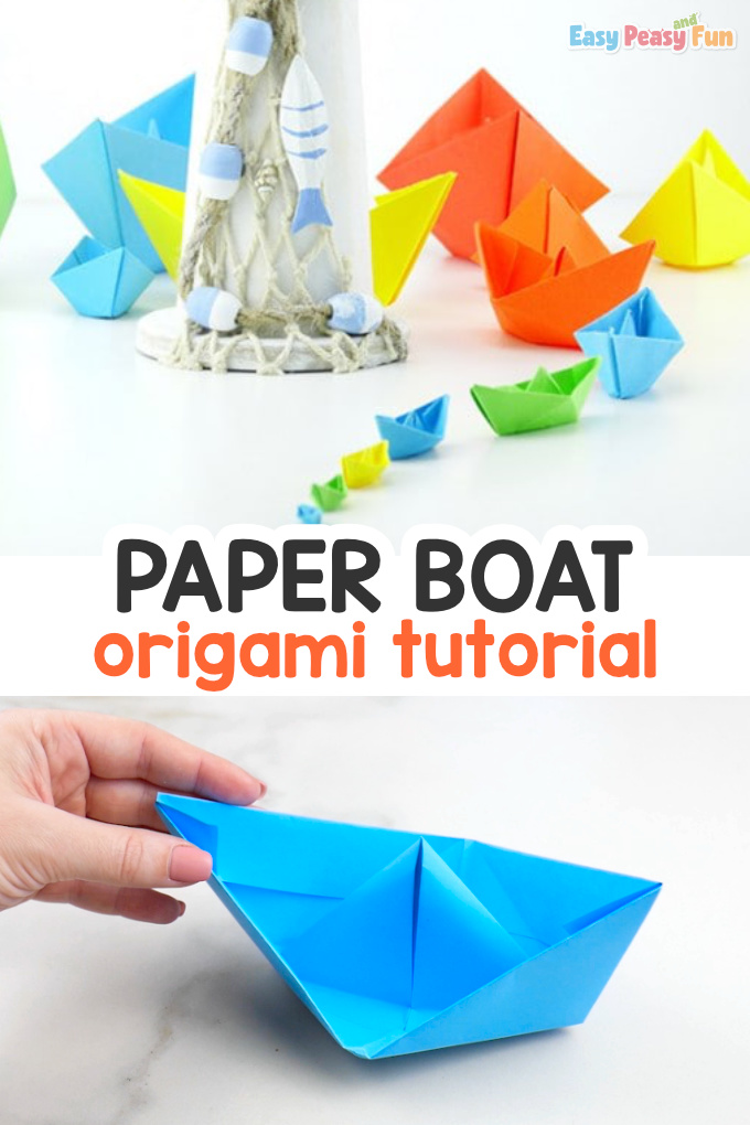 Detail Paper Boat Template Printable Nomer 10