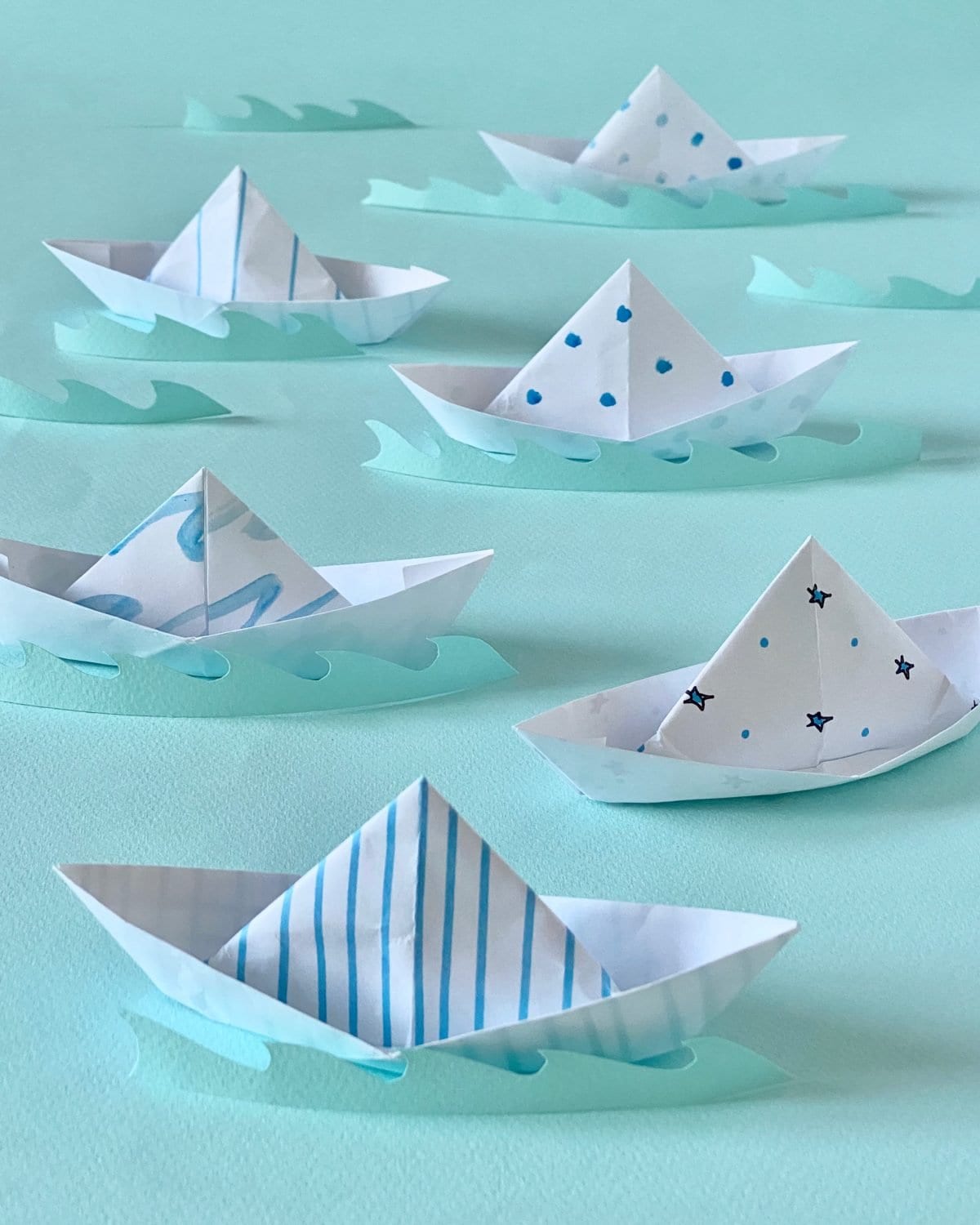 Detail Paper Boat Template Printable Nomer 19