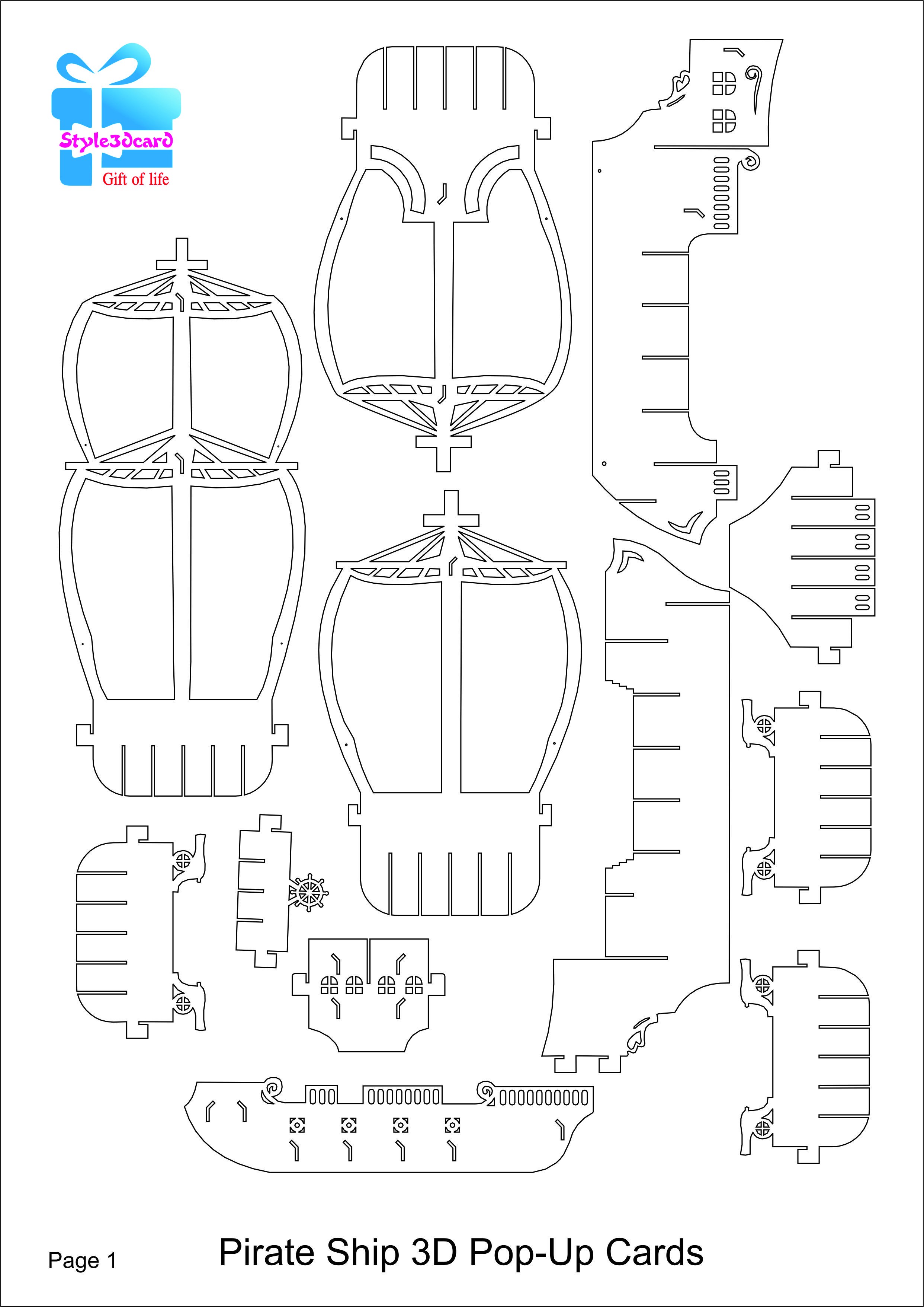 Detail Paper Boat Template Printable Nomer 25