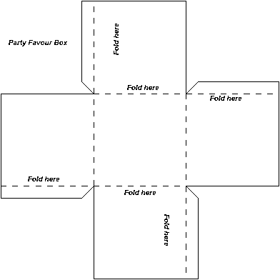 Detail Paper Box Template Nomer 23