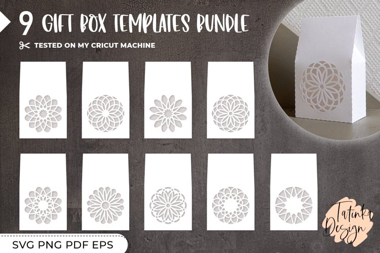Detail Paper Box Template Nomer 46