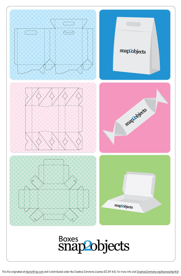 Detail Paper Lunch Box Template Nomer 30