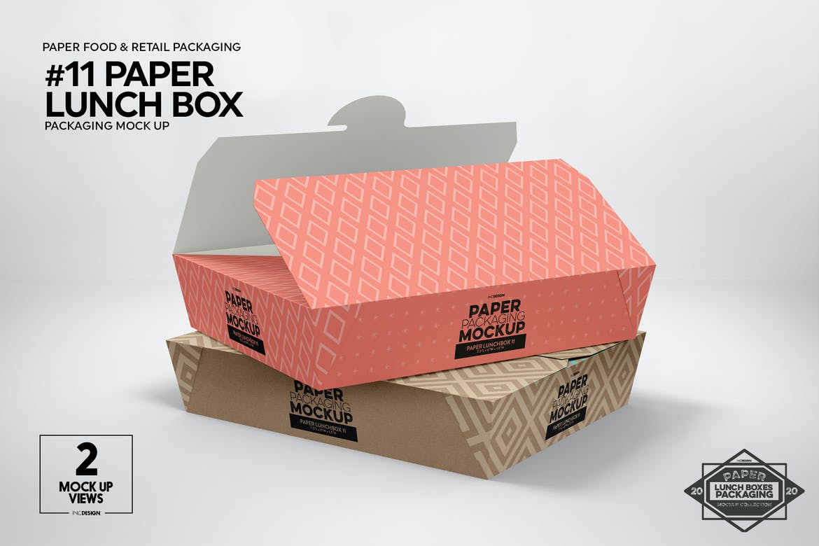 Detail Paper Lunch Box Template Nomer 5