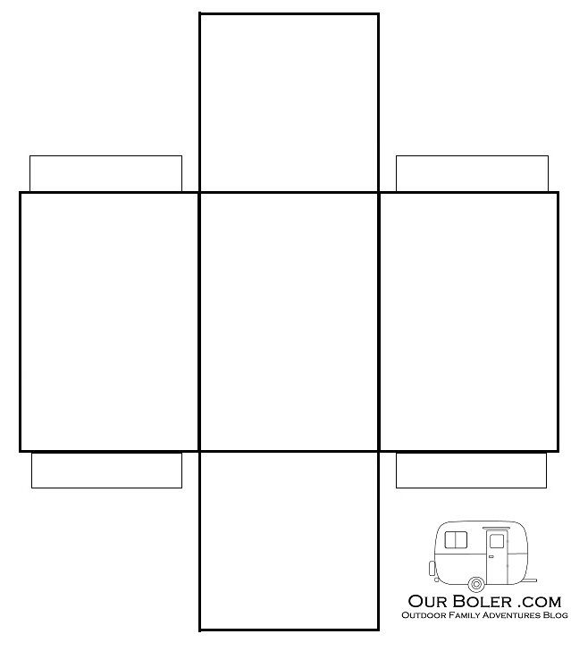 Detail Paper Rectangle Box Template Nomer 2
