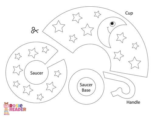 Detail Paper Teacup Template Nomer 11