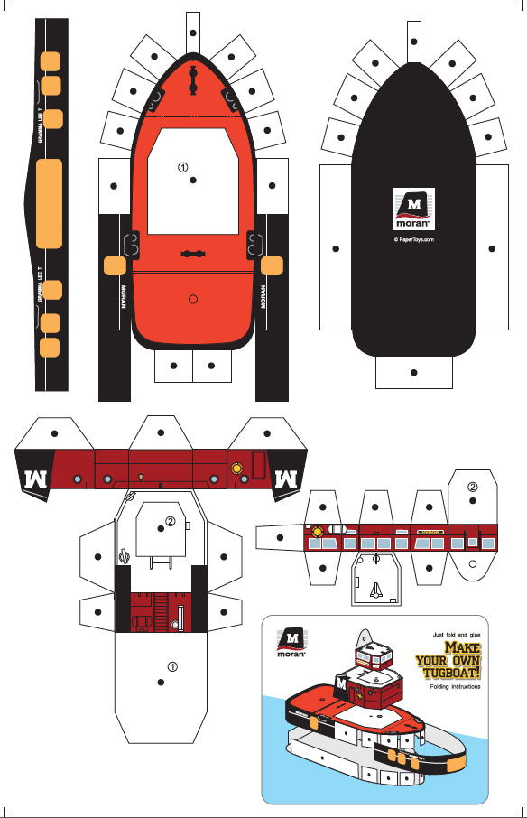 Detail Paper Toy Template Nomer 15