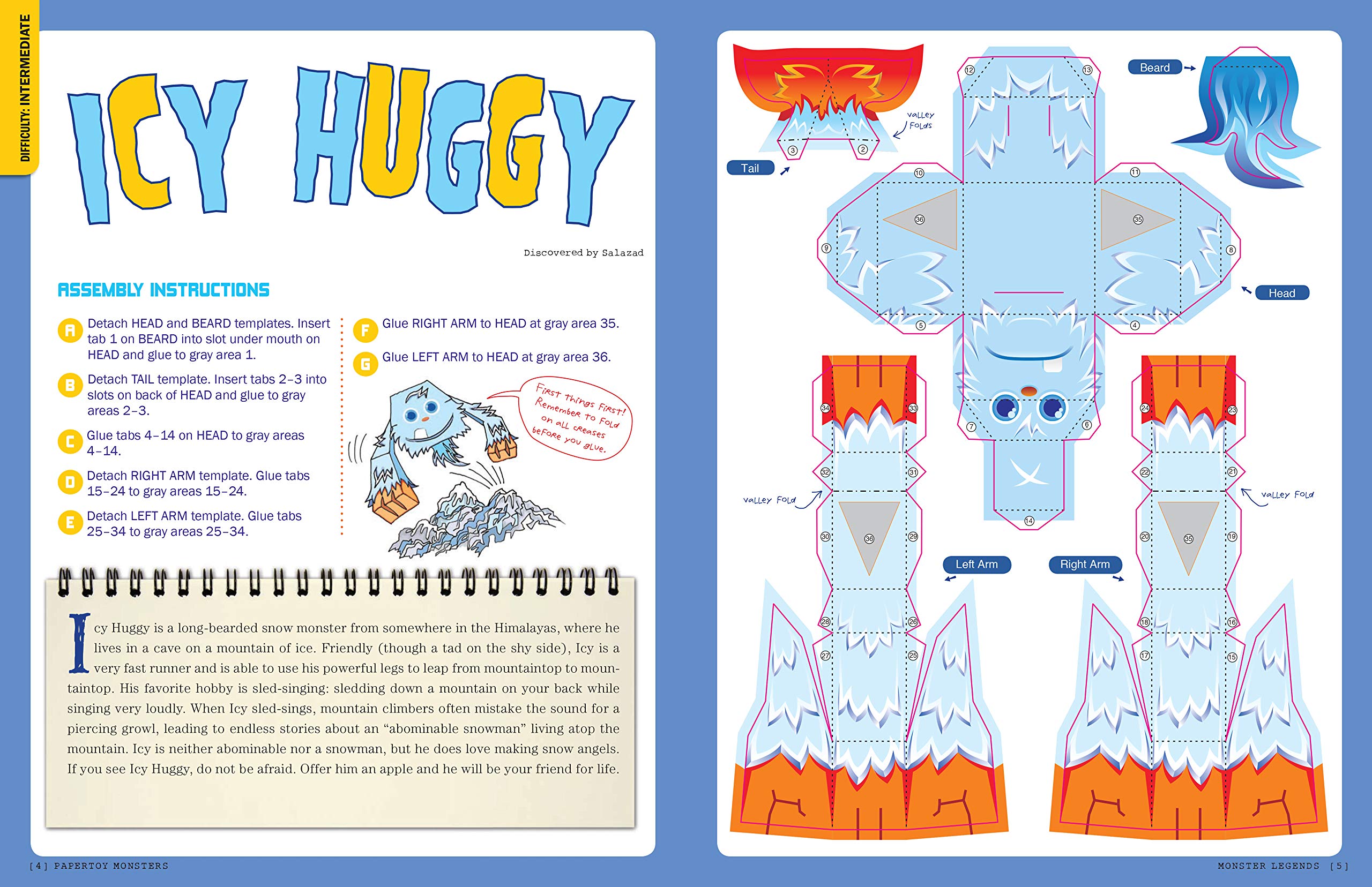 Detail Paper Toy Template Nomer 19