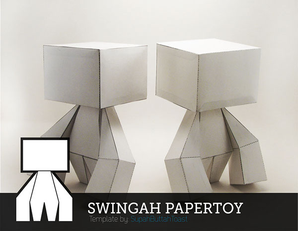 Detail Paper Toy Template Nomer 27