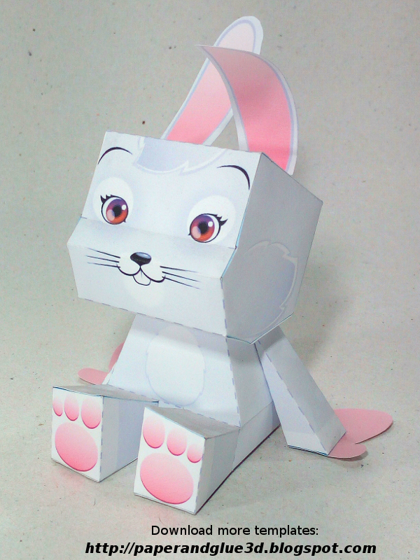 Detail Paper Toy Template Nomer 7