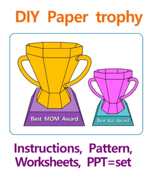 Detail Paper Trophy Template Nomer 24