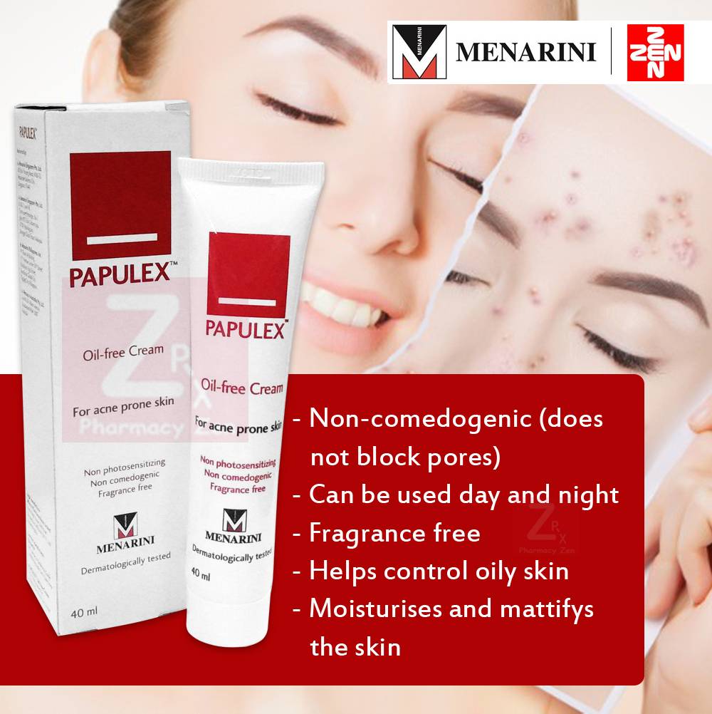 Detail Papulex Oil Free Cream Nomer 51