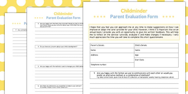 Detail Parent Satisfaction Survey Template Nomer 11