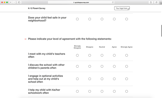 Detail Parent Satisfaction Survey Template Nomer 23