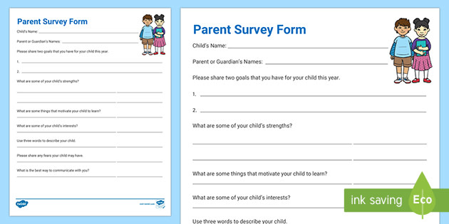Detail Parent Satisfaction Survey Template Nomer 28