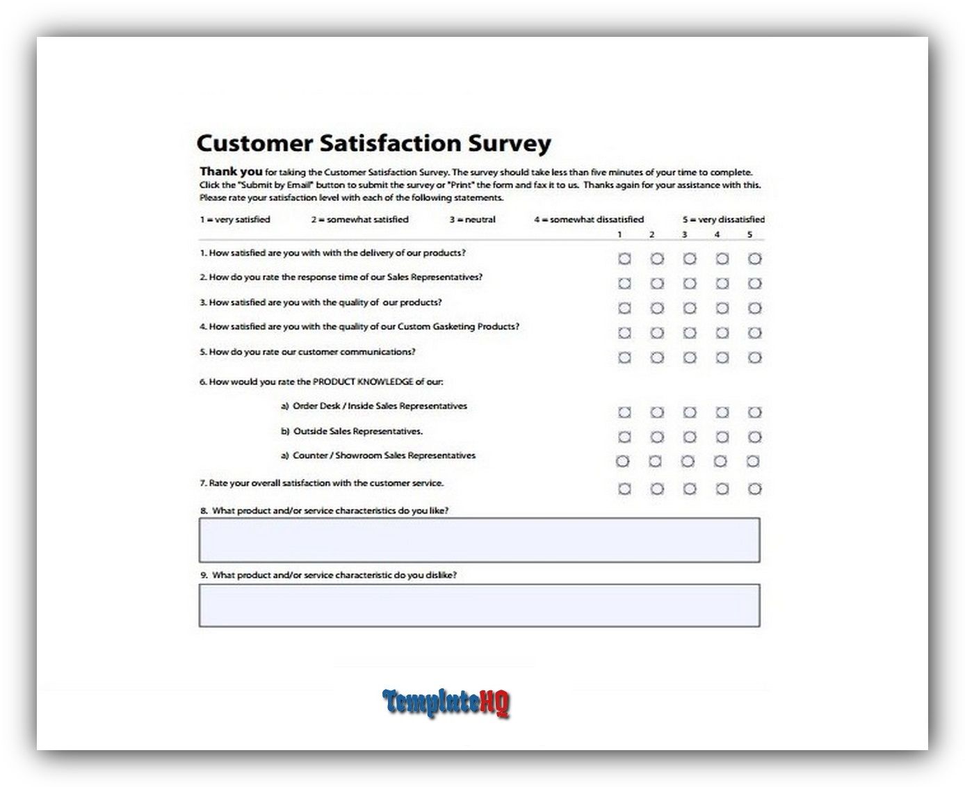 Detail Parent Satisfaction Survey Template Nomer 51