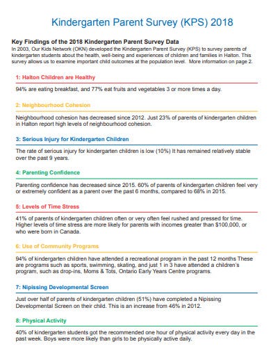 Detail Parent Satisfaction Survey Template Nomer 53