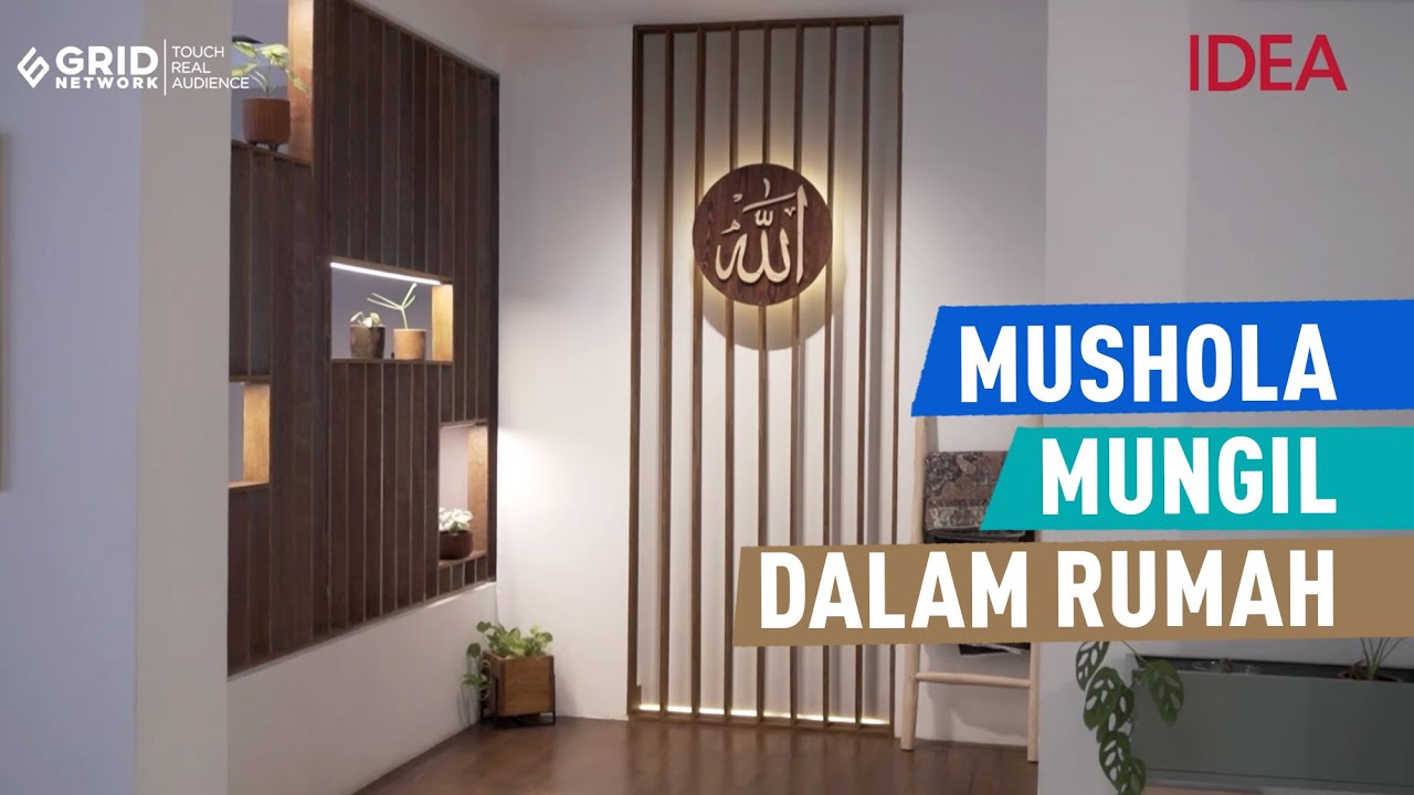 Detail Partisi Mushola Dalam Rumah Nomer 2