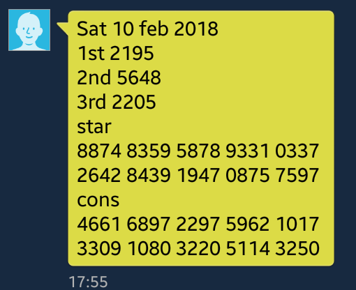 Detail Pasang Togel Hari Ini Nomer 10