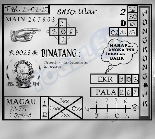 Detail Pasang Togel Hari Ini Nomer 23