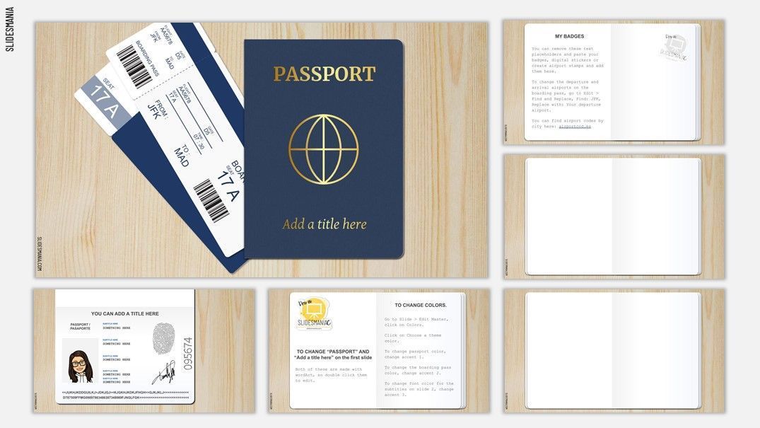 Download Passport Design Template Nomer 3