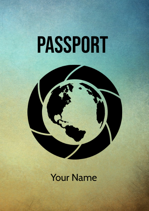 Detail Passport Design Template Nomer 22
