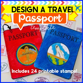 Detail Passport Design Template Nomer 28