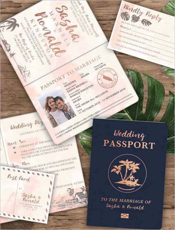 Detail Passport Design Template Nomer 35