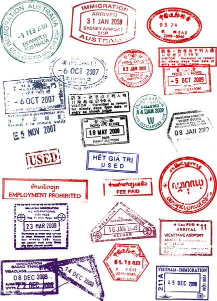 Detail Passport Design Template Nomer 39