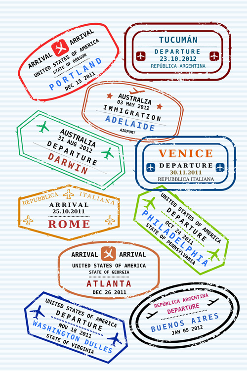 Detail Passport Design Template Nomer 48