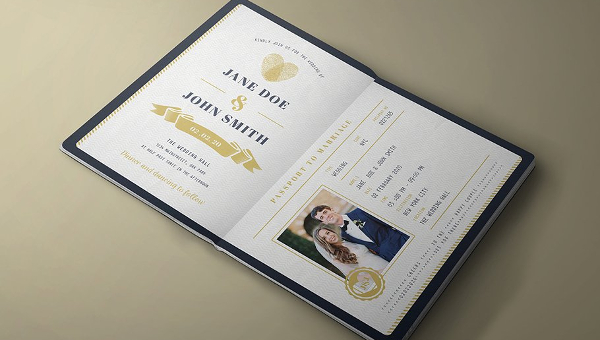 Detail Passport Design Template Nomer 49