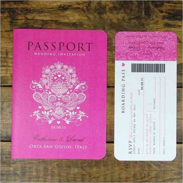 Detail Passport Design Template Nomer 7