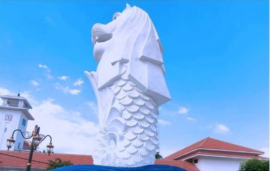 Detail Patung Merlion Terdapat Di Kota Nomer 22