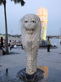 Detail Patung Merlion Terdapat Di Kota Nomer 26