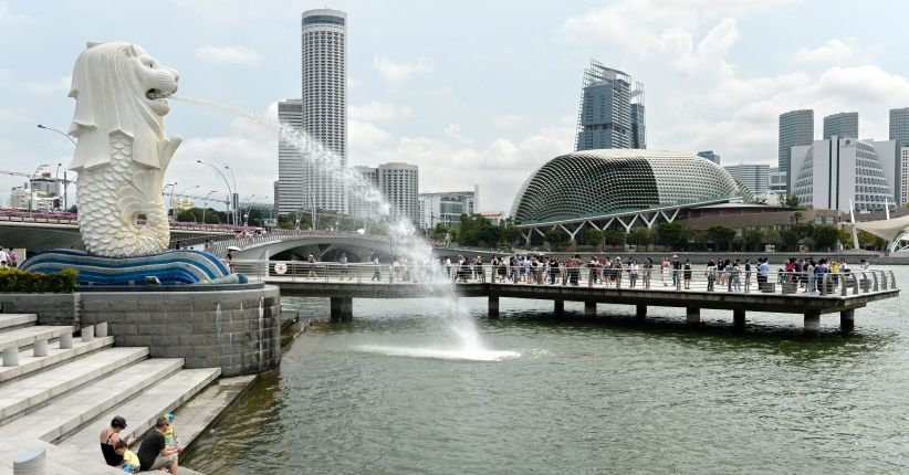 Detail Patung Merlion Terdapat Di Kota Nomer 34