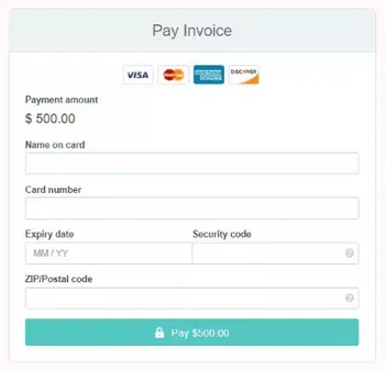 Detail Payment Form Template Bootstrap Nomer 21