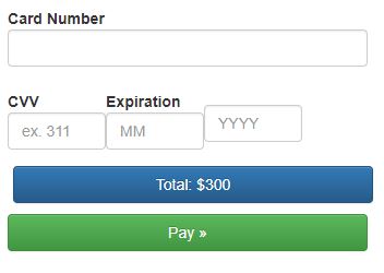Detail Payment Form Template Bootstrap Nomer 23
